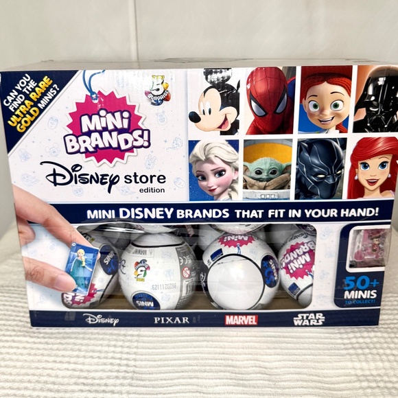5 Surprise Mini Brands Disney Store Edition, Mystery Pack ( Full case of 24 ) - Picture 4 of 7
